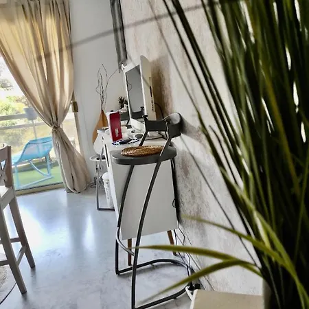 Apartment Luxurious In 450m From Sea With Terrace And Air Conditioning And Private Parking *