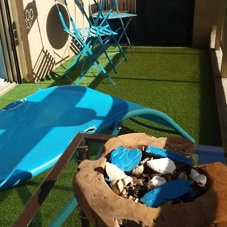 Apartment Luxurious In 450m From Sea With Terrace And Air Conditioning And Private Parking *